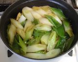 すき焼き風♪　厚揚げと豚肉と白ねぎの煮物作り方12写真