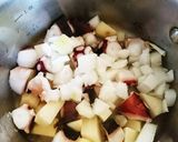 低糖質！タコと豆のトマト煮作り方2写真