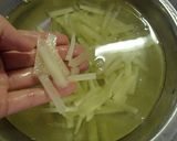 ヤーコンのめんたい和え作り方1写真
