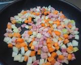 ベーコンと大豆のミネストローネ作り方2写真