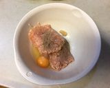 白菜と鶏ミンチの春雨スープ作り方4写真