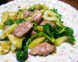 時短♡セロリと豚タンの白ワイン蒸し作り方4写真