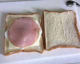 卵とハムとチーズのホットサンド作り方6写真