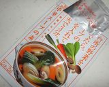 包丁なしの、スピードかに玉スープ作り方4写真