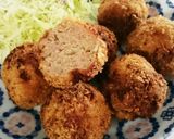 ❀粉豆腐でヘルシー肉団子&メンチカツ❀作り方9写真