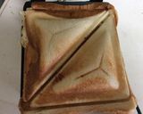 卵とハムとチーズのホットサンド作り方9写真