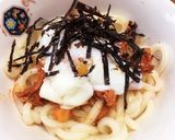 韓国の唐辛子ツナ缶で☆温玉辛ビビンうどん作り方4写真