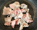 辛さもマイルド、豚キムチ温玉うどん！作り方3写真