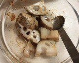皮付きレンコンの梅肉和え◆サッと一品作り方4写真