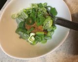 椎茸のネギ味噌納豆焼き作り方2写真