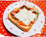 ♡簡単♪ピザトースト♡作り方3写真