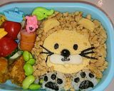 簡単可愛い!ライオンのお弁当 幼稚園用作り方6写真