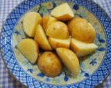 じゃが芋とコーンのバターソテー♪作り方1写真