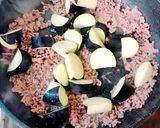 黄金比で簡単♡茄子のひき肉炒め作り方4写真