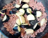 黄金比で簡単♡茄子のひき肉炒め作り方4写真