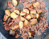 黄金比で簡単♡茄子のひき肉炒め作り方5写真