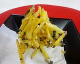 リンゴとサツマイモのかき揚げ作り方7写真