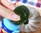 ★離乳食初期★時短ペーストほうれん草作り方5写真
