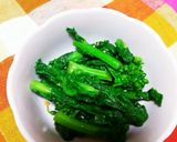 簡単に出来る☆なばなのおひたし作り方3写真