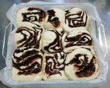 油脂類不使用のチョコマーブルパン作り方5写真