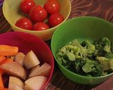 【美的ラボ】簡単豆腐フォンデュ【青汁】作り方3写真