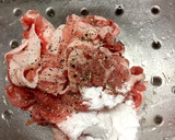 豚肉とケールのオイスター炒め♬作り方2写真