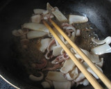 イカと青梗菜の炒め物作り方3写真