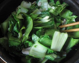 イカと青梗菜の炒め物作り方4写真