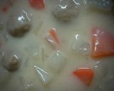 みそ豆乳スープ**作り方7写真