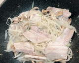 炊飯器de簡単♡豚肉ときのこのリゾット作り方4写真