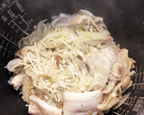 炊飯器de簡単♡豚肉ときのこのリゾット作り方5写真