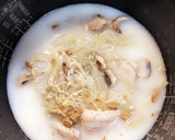 炊飯器de簡単♡豚肉ときのこのリゾット作り方6写真