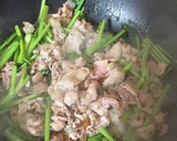 豚肉とケールのオイスター炒め♬作り方5写真