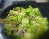 お弁当にも合う！キャベツと豚肉の味噌炒め作り方4写真