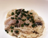 炊飯器de簡単♡豚肉ときのこのリゾット作り方8写真