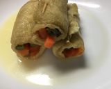 お野菜の油揚げ巻き作り方10写真