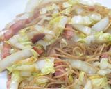 白菜とベーコンの時短簡単美味スパゲティー作り方9写真