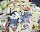 白菜とベーコンの時短簡単美味スパゲティー作り方5写真