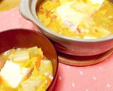 残ったカレーで簡単チーズカレー鍋♪作り方5写真
