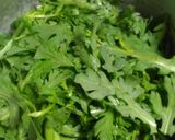 白だしde春菊のナムル作り方1写真