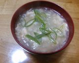 大根おろしと卵のスープ作り方4写真