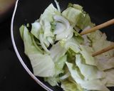いかとキャベツのオイスターソース炒め作り方4写真