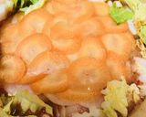 スライス野菜のチゲ鍋●大根＆人参お花風作り方4写真