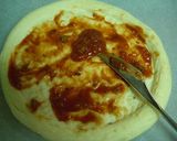 パスタdeピザ作り方1写真
