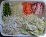 野菜炒めのポン酢かけ☆柚子胡椒風味作り方1写真