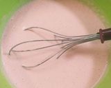 レンジで簡単♥濃厚苺のみるくプリン作り方4写真
