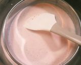 レンジで簡単♥濃厚苺のみるくプリン作り方5写真