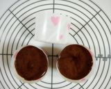 バレンタインに♡チョコ＆生クリ不要ケーキ作り方4写真