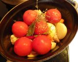 チキンのトマトクリーム煮☆コンソメフリー作り方4写真