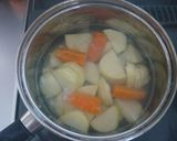 あっさり！簡単！レタスポテトサラダ作り方1写真